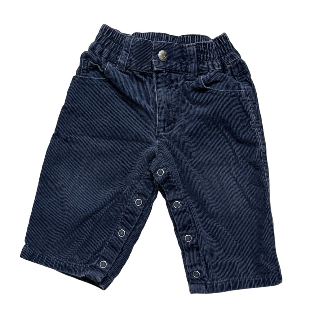 Y2K Baby Gap Gray Corduroy Pants Baby Boy 6-12M